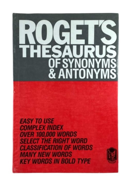 Roget's Thesaurus of Synonyms & Antonyms